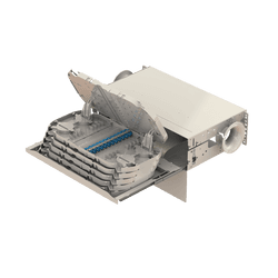 Patch to Patch Fiber Management Shelves | 19" 3U, vista 13