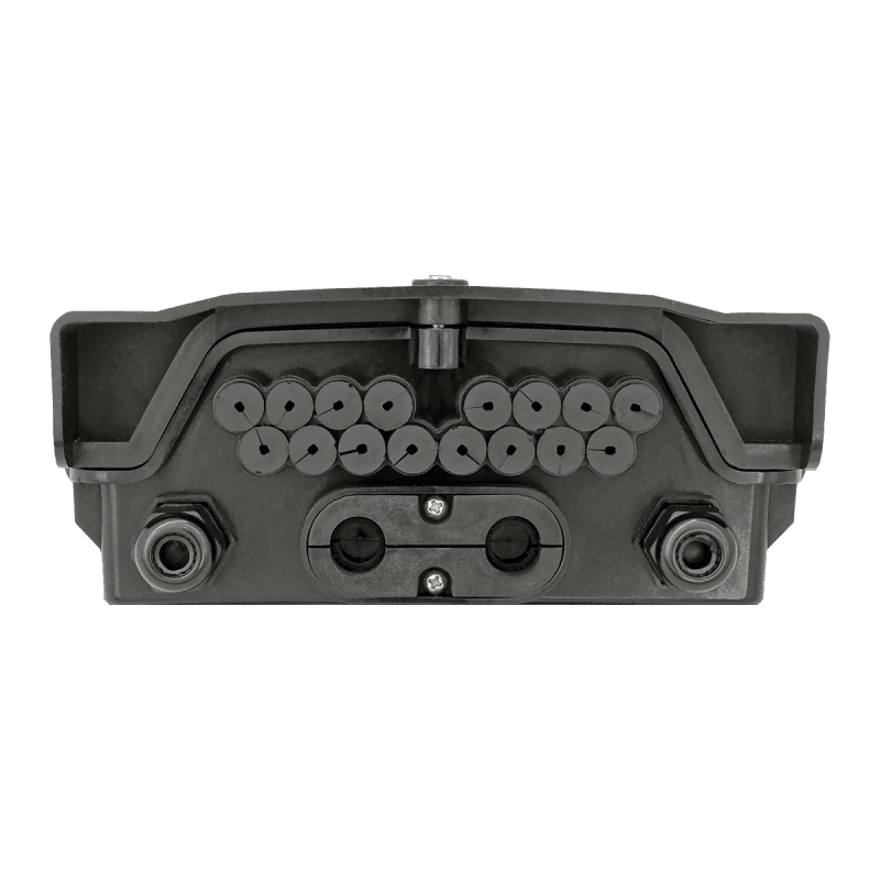 Outdoor Termination Box | 1 Tray 24 Fibers 16 Ports 16 LGX | 362217, vista 6