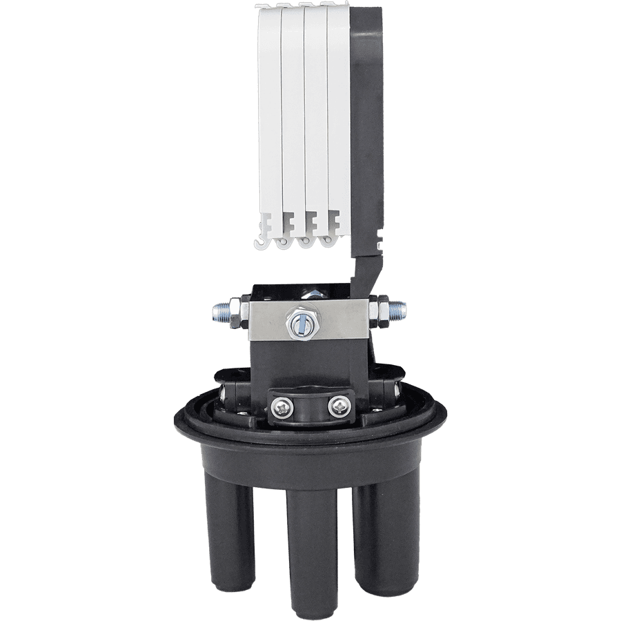 Fiber Optic Splice Closure | 4 Trays 48 Fibers 3 Ports | 290140, vista 4
