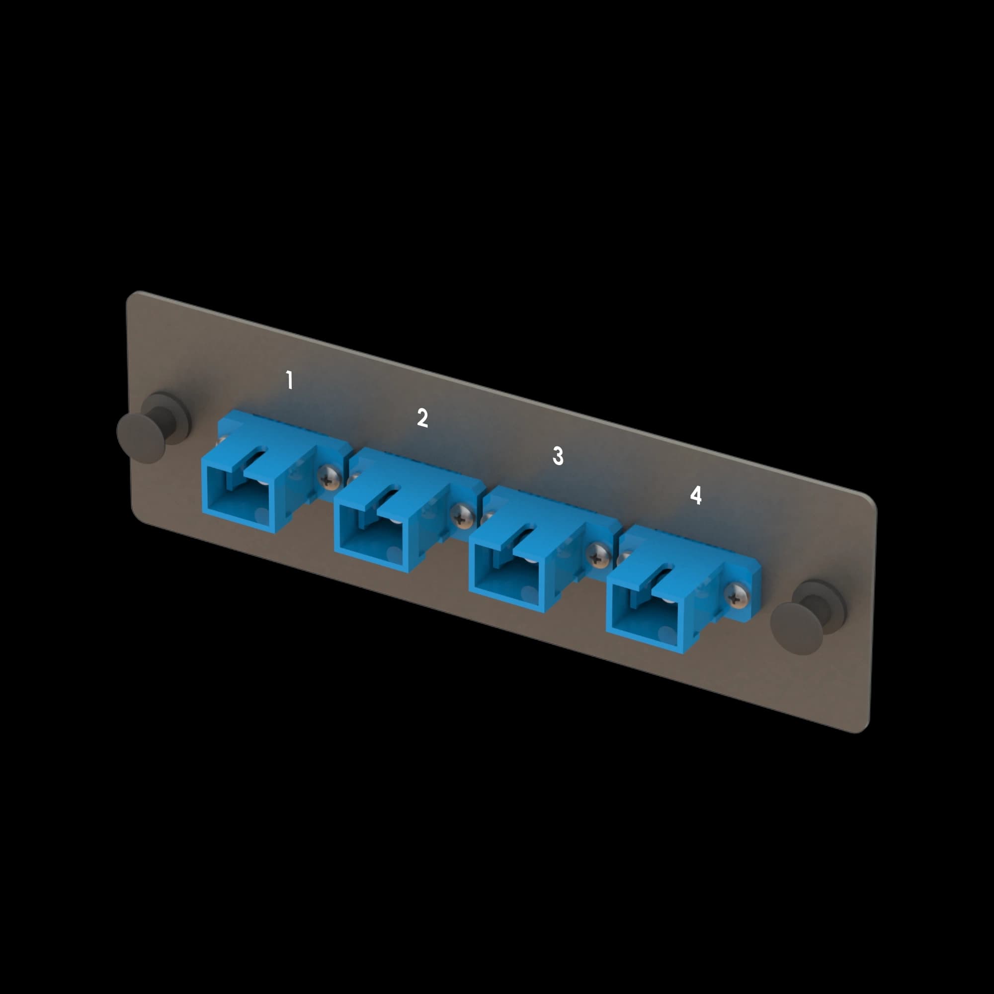 Bright Series | 4 SC Simplex Module | BM02
