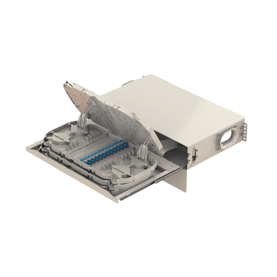 Patch to Patch Fiber Management Shelves | 19" 2U
