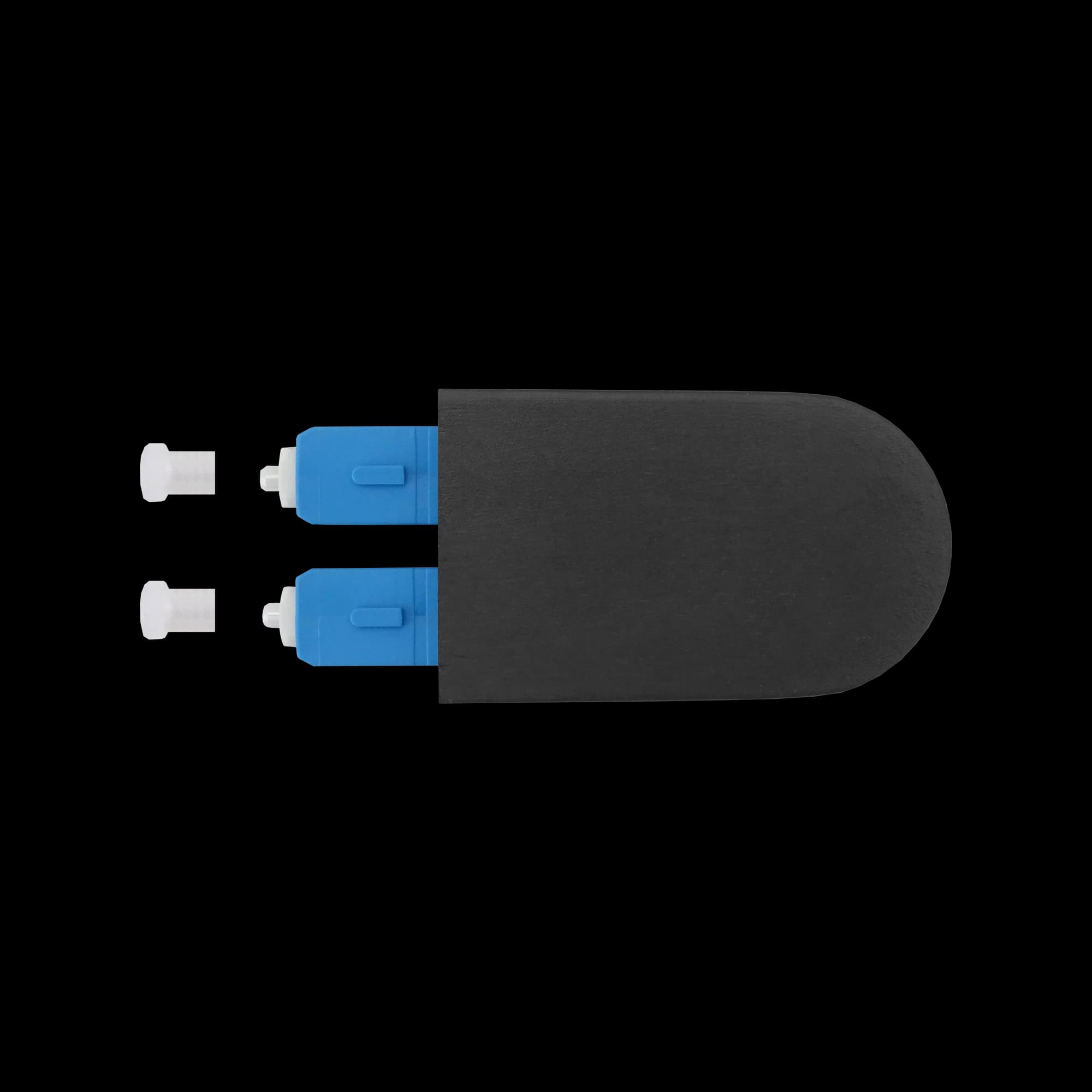 SC Duplex Loop Back Module Loopback Adapters, vista 3