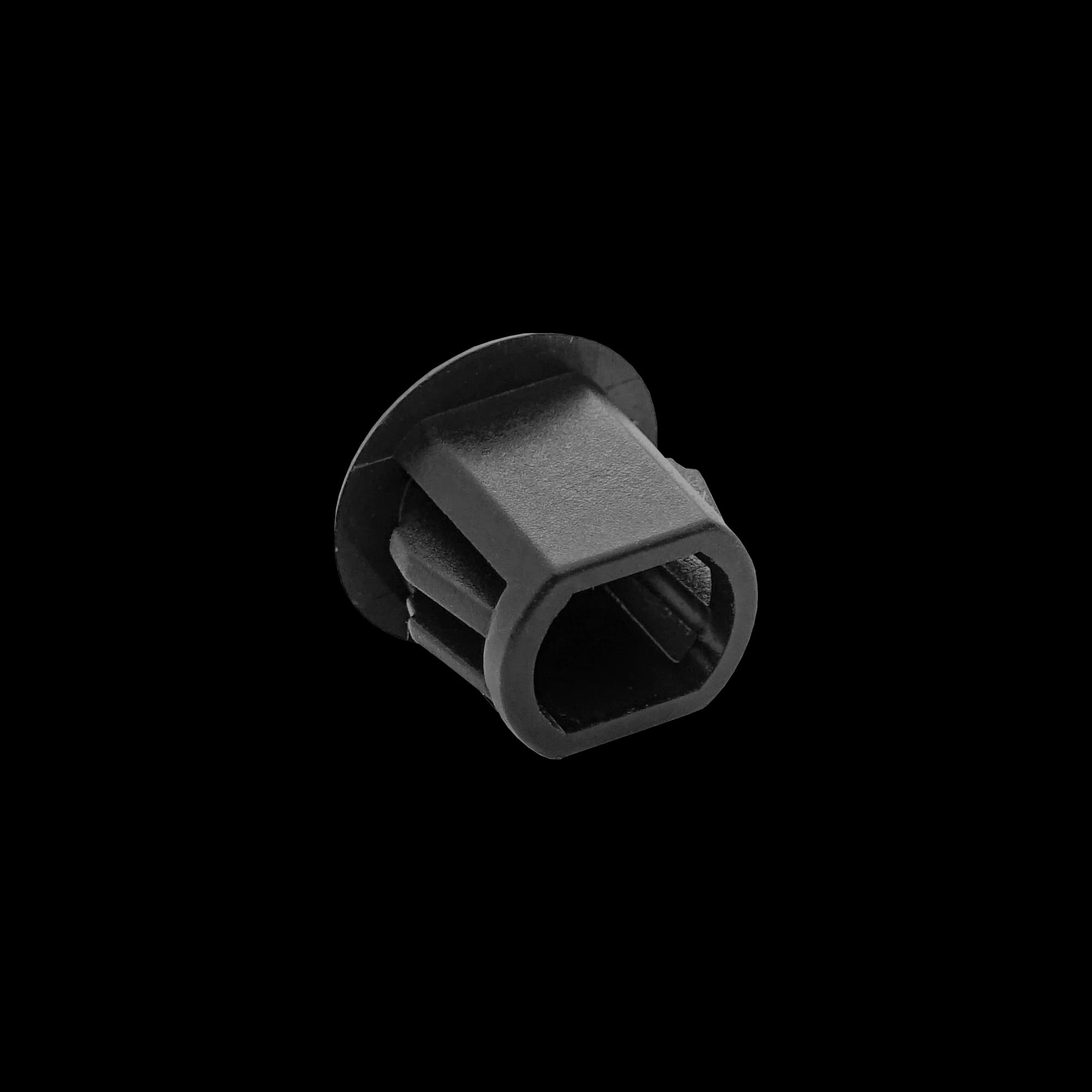 FC-ST Blind Dust Cover for Patch Panel | Black, vista 2