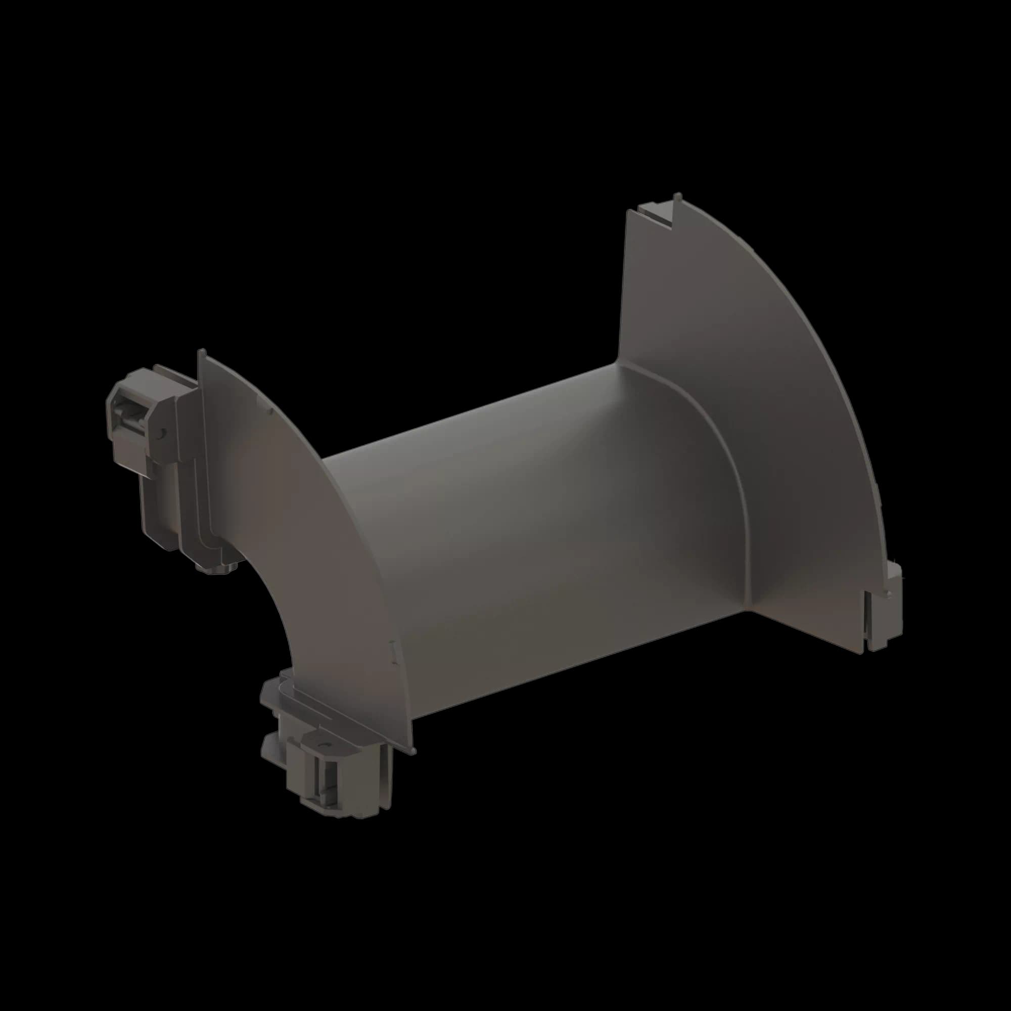 FDS_300mm 90˚ Vertical Outside Elbow Body, vista 2