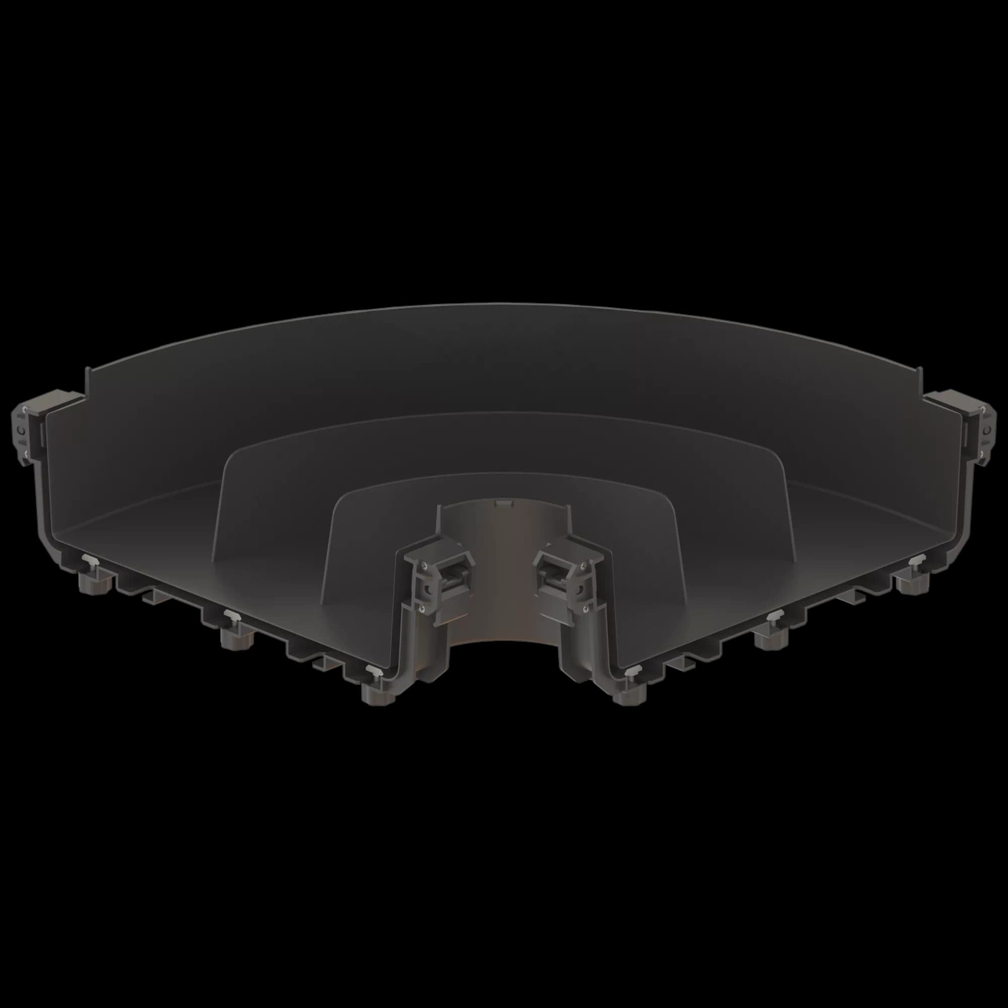 FDS_300mm 90˚ Horizontal Elbow Connection Body, vista 2