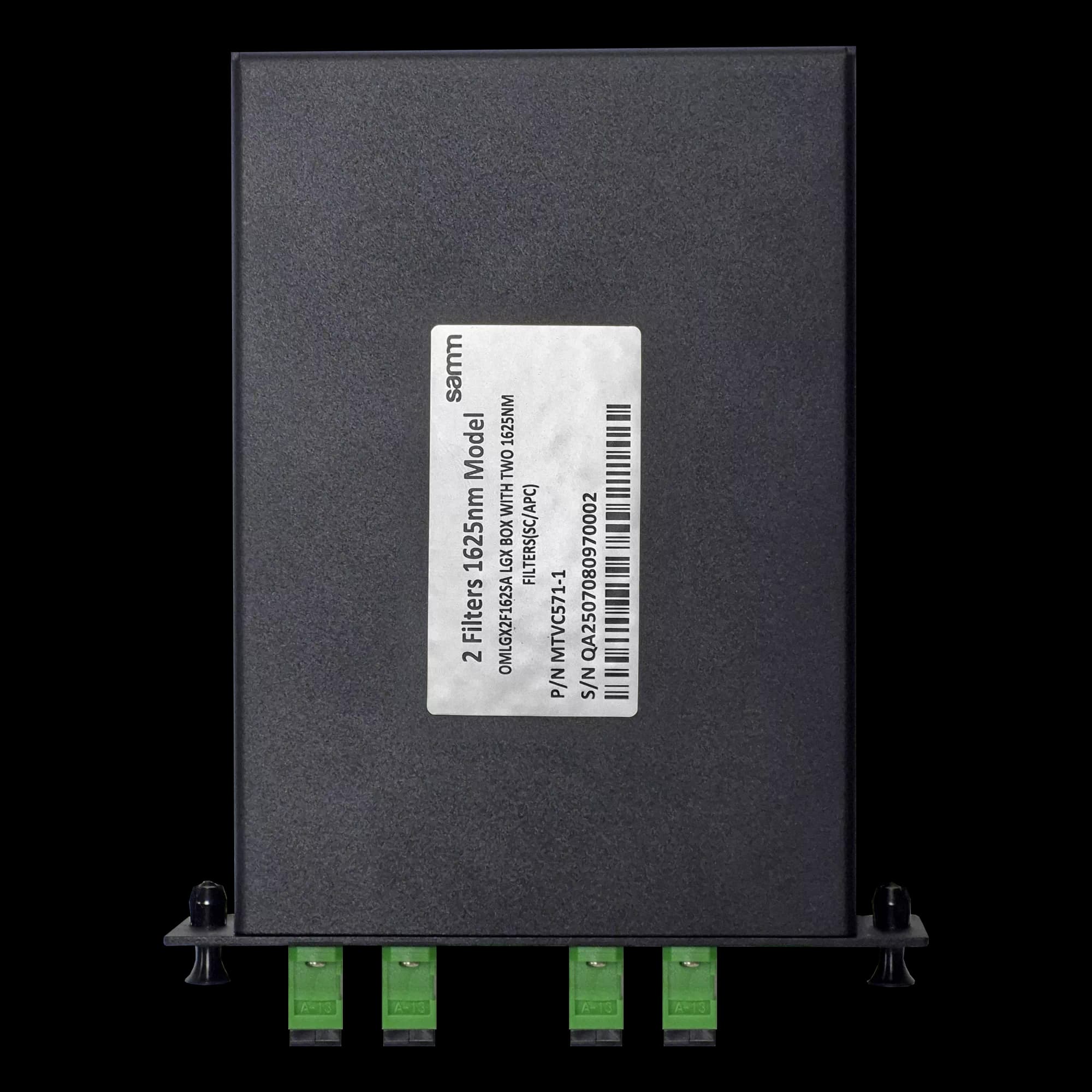 LGX Box with Two 1625 nm Filters (SC/APC) OMLGX2F162SA, vista 3