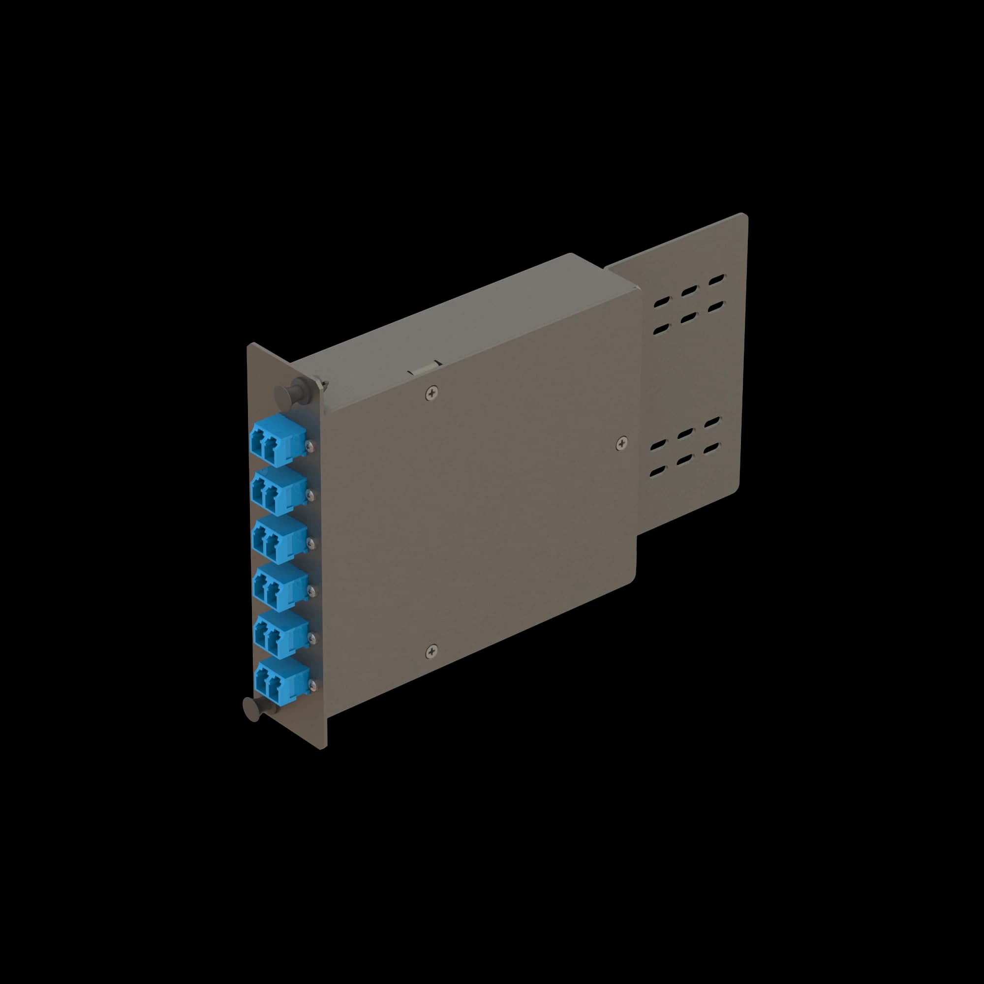 1x12MTP to 6xLC-Duplex Transition Module