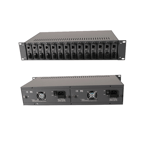 14 Slots Media Converter Chassis