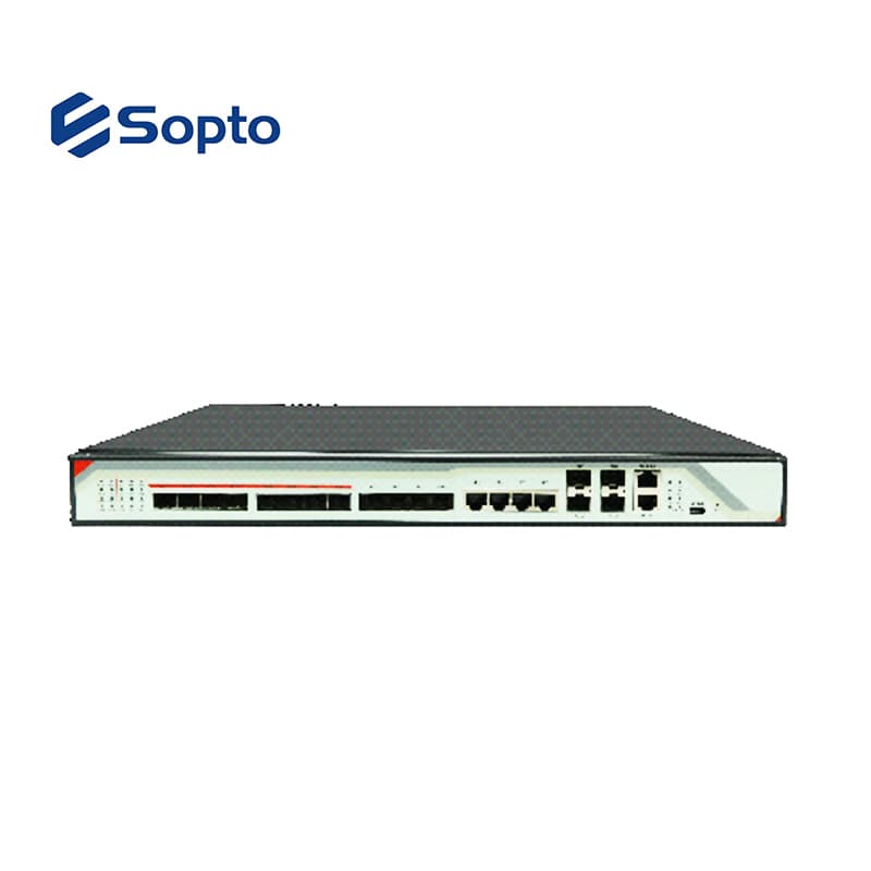 Standalone 8 PON EPON OLT, vista 2
