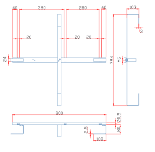 Cable Storage Shelf for ADSS Cable, vista 7