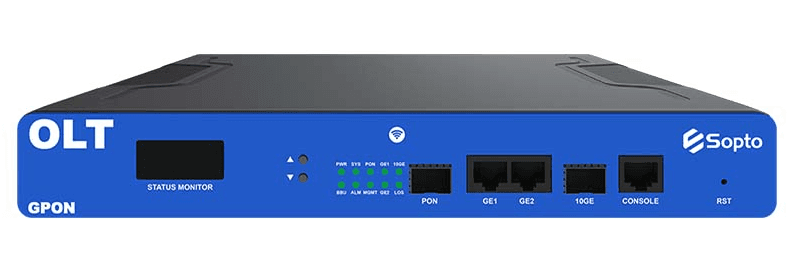 Mini 1&2 Ports GPON OLT, vista 4