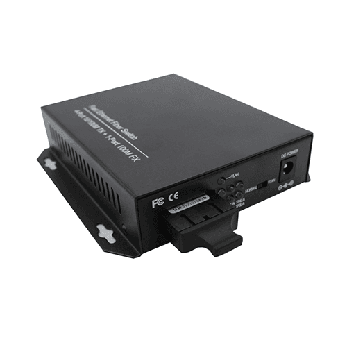 Multi UTP Fiber  Media Converter, vista 3