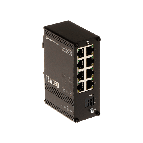 Teltonika | TSW030 – Conmutador Ethernet de 8 puertos