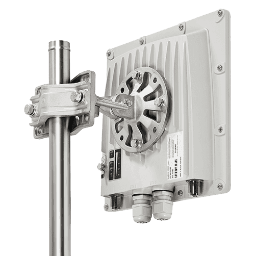 ASTRA WIRELESS | Lmn/5x.300.2×300|8 Point-to-Point, 2xN-type RF connectors, 2xFast Ethernet (POE out), 300 mW transmi