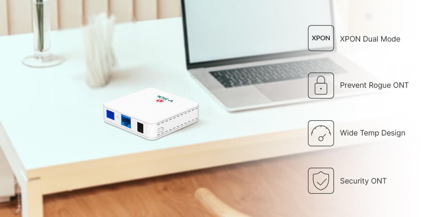 V2801Q — 1XPON+2.5GbE ONU, vista 7