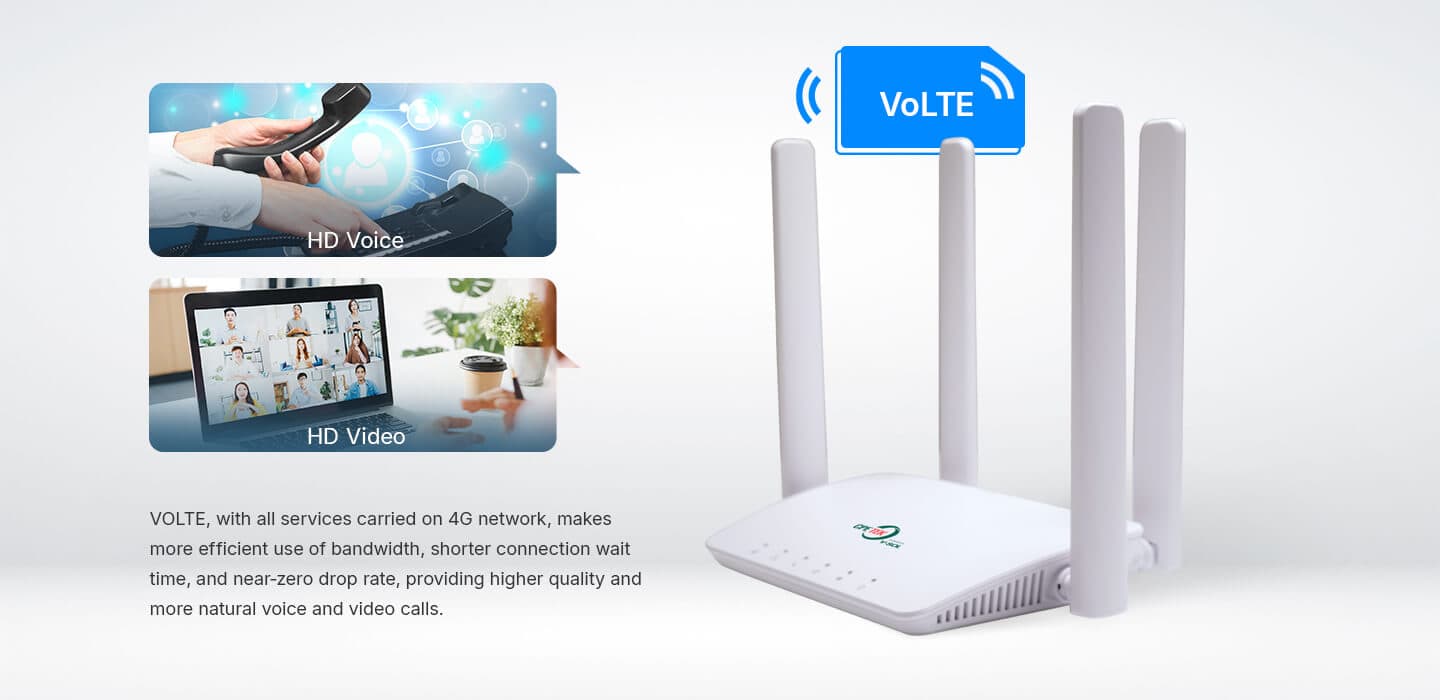 XMC2841-V — LTE CAT6 CPE (with RJ11, 2GE), vista 9