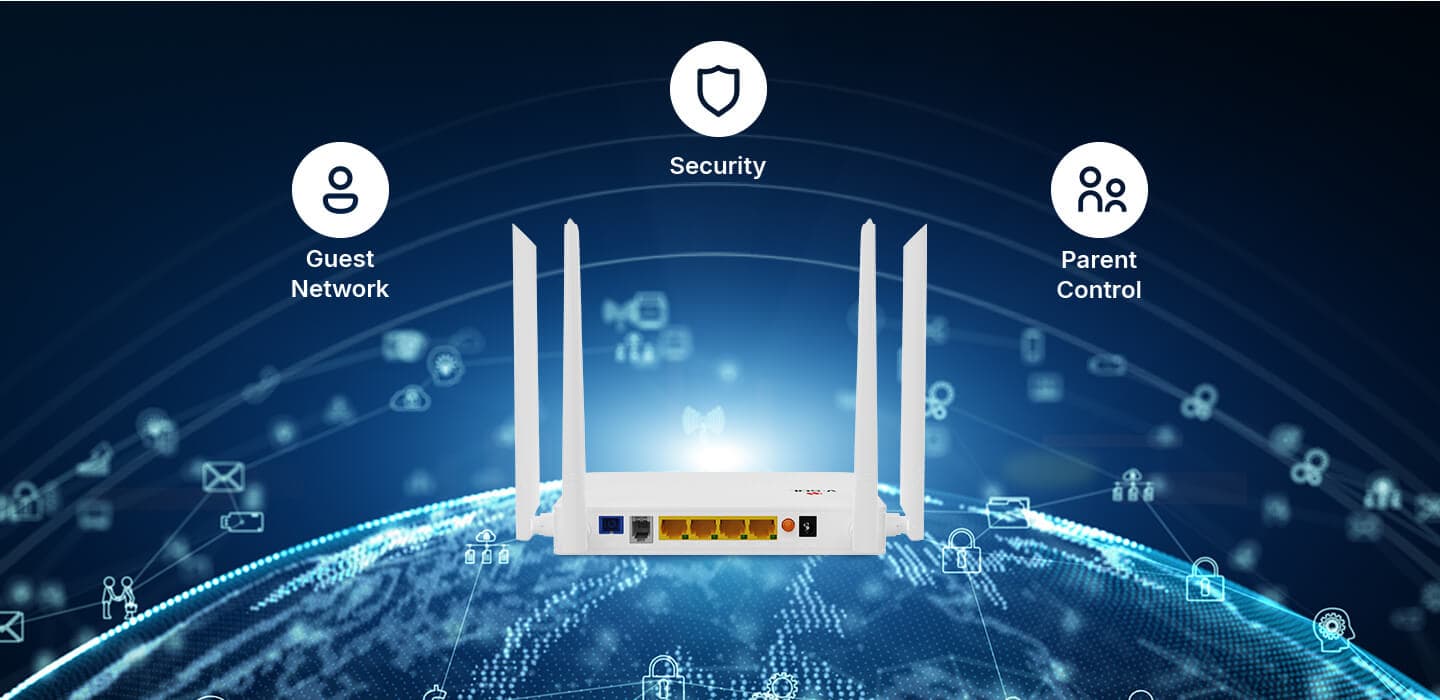 HG325DAC — 1XPON+1GE(WAN/LAN1)+3GE(LAN)+1POTS+Wi-Fi 5 HGU ONT, vista 11