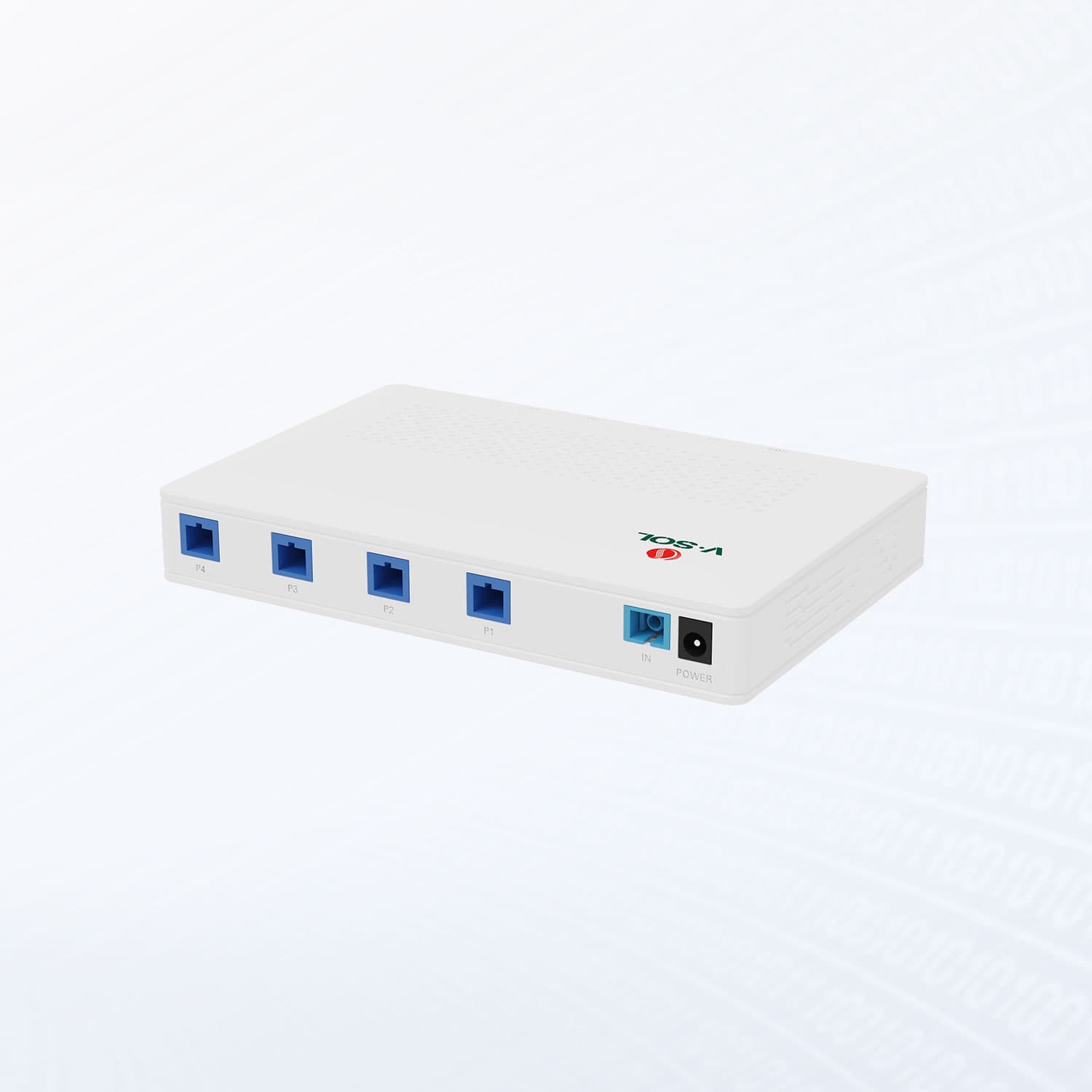 Serie V180XP — PoF Optical Power Splitter, vista 2