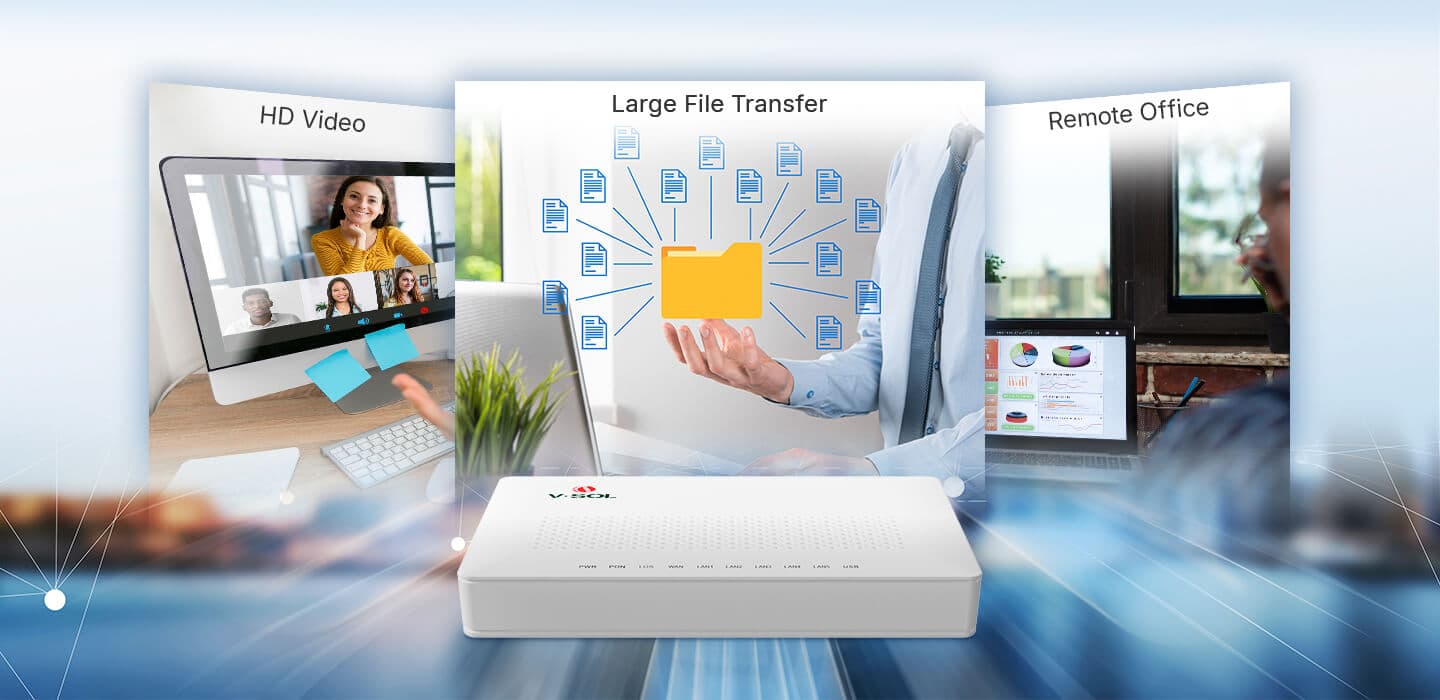 V2905H — XG(S)-PON+10GE+4GE+1USB3.0 ONT, vista 10