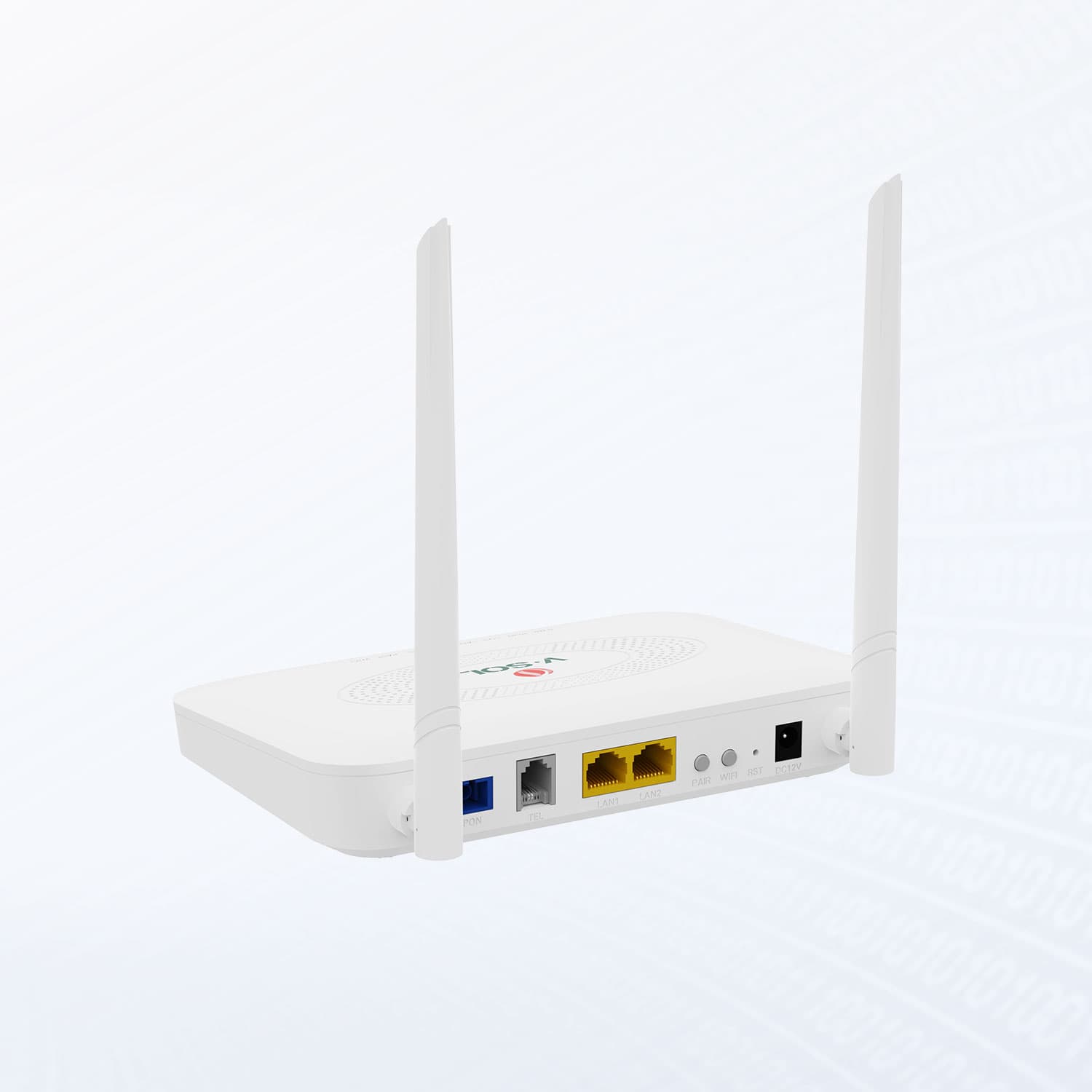 HG323RGW — 1GE(WAN/LAN)+1FE(LAN)+1POTS+Wi-Fi 4 ONU, vista 3