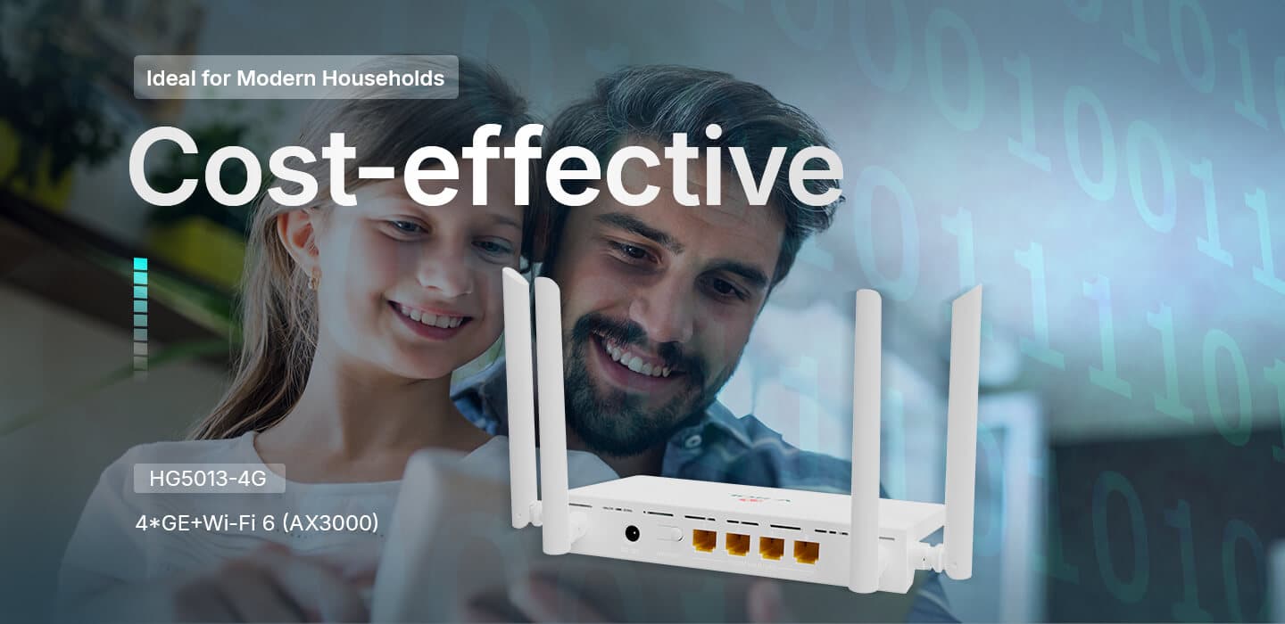 HG5013-4G — 1GE WAN+3GE LAN+Wi-Fi 6 Router, vista 7