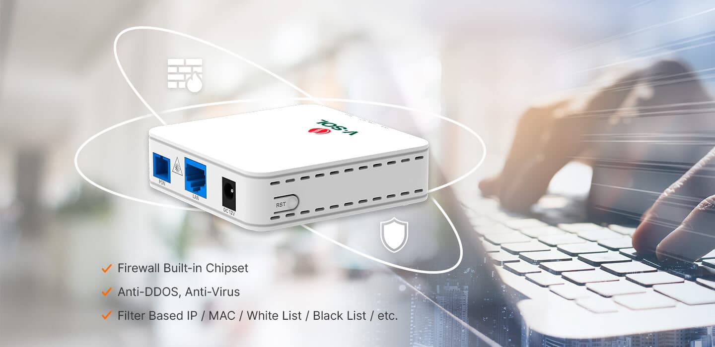 V2801Q — 1XPON+2.5GbE ONU, vista 10