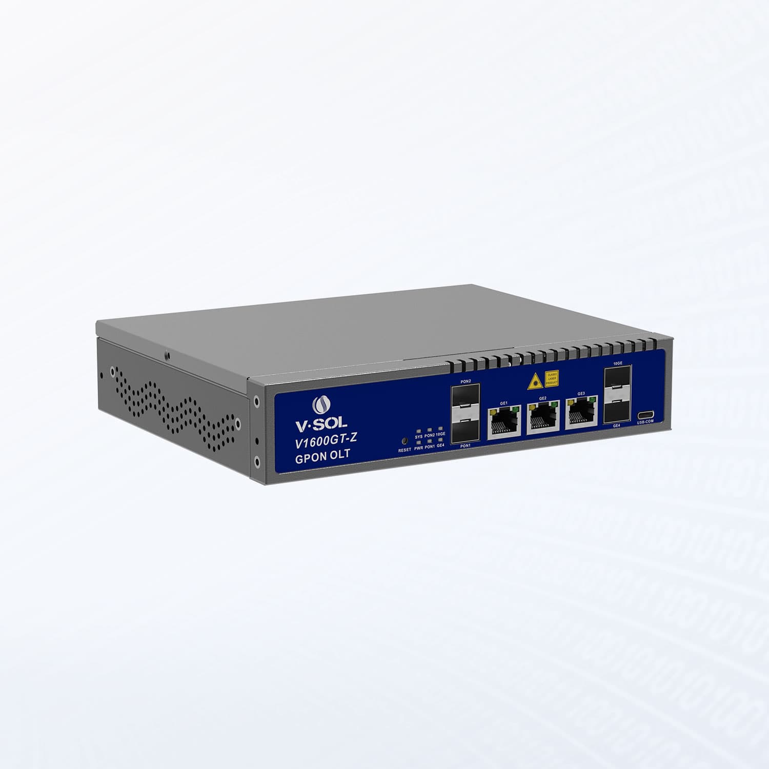 V1600GT-Z — Dual PON GPON OLT, vista 3