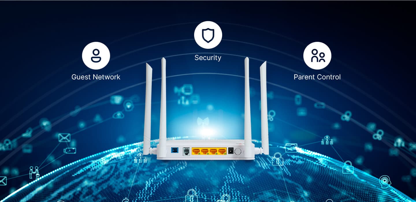 HG325AC — 1XPON+1GE(WAN/LAN1)+3GE(LAN)+1POTS+Wi-Fi 5+USB3.0 HGU ONT, vista 11