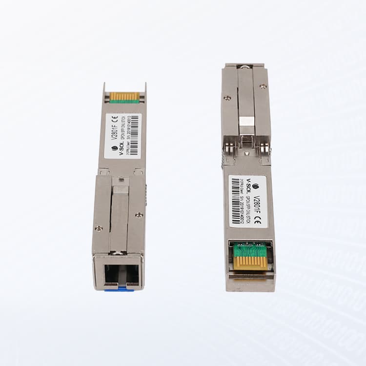 V2801F — 1XPON+1GE(SFP) SFP ONT, vista 2