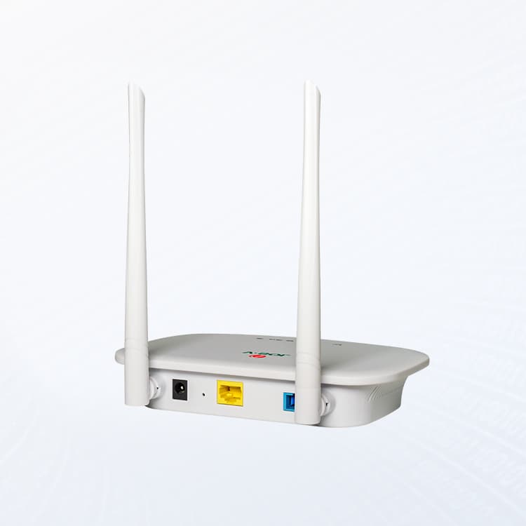 V2801RGW — 1GE+Wi-Fi 4 ONU, vista 3