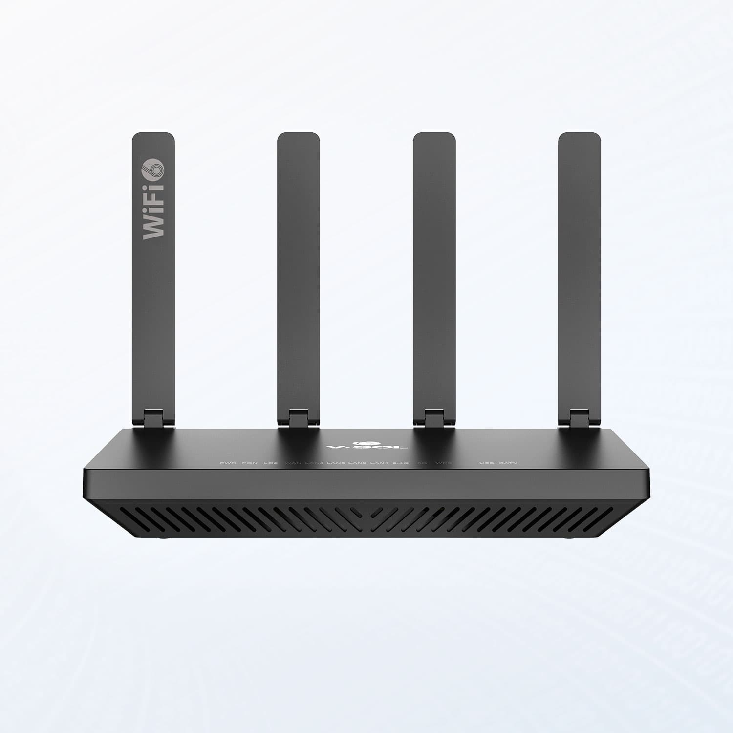 V2804AX30(T)-A — 1XPON+4LAN+1USB3.0+CATV+Wi-Fi 6 HGU ONT, vista 3