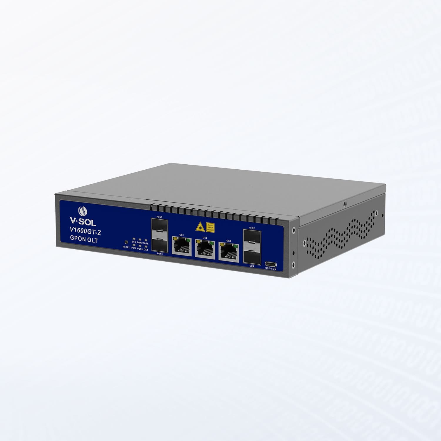 V1600GT-Z — Dual PON GPON OLT, vista 2