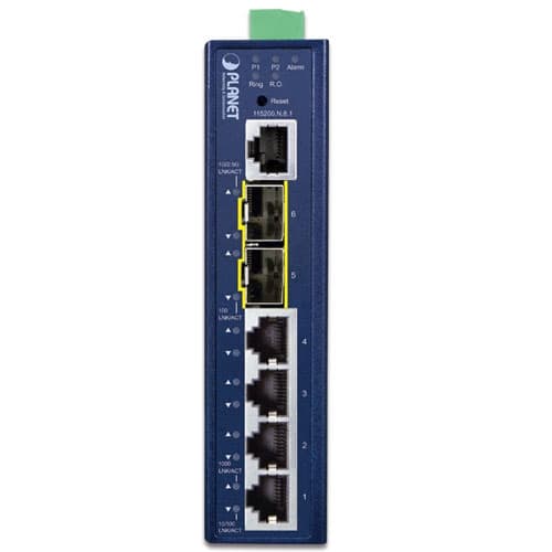 IGS-5225-4T2S — L2+ Industrial 4-Port 10/100/1000T + 2-Port 1G/2.5G SFP Managed Ethernet Switch, vista 2