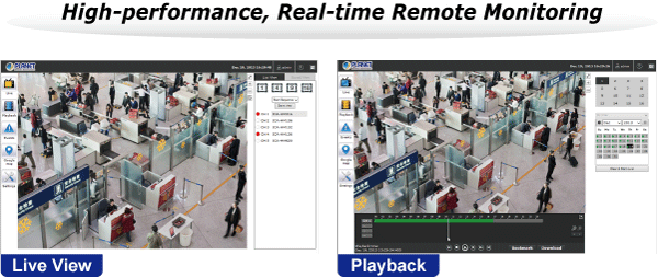 NVR-820 — 8-CH Network Video Recorder with HDMI, vista 6