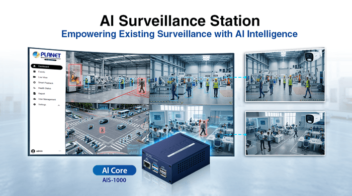 AIS-1000 — AI Surveillance Station, vista 6