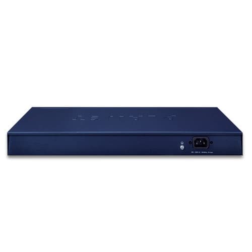 GSW-1820VHP — 16-Port 10/100/1000T 802.3at PoE + 2-Port Gigabit SFP Ethernet Switch with LCD PoE Monitor, vista 3