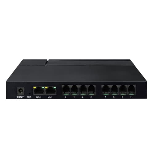 VGW-820FS — 8-Port SIP VoIP Gateway (8 FXS), vista 3