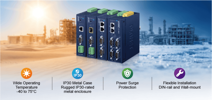 ICS-3100T — IP30 Industrial 1-Port RS232/RS422/RS485 Serial Device Server, vista 7