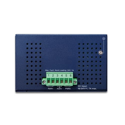 IGS-1020PTF — Industrial 8-Port 10/100/1000T 802.3at PoE + 2-Port 100/1000X SFP Ethernet Switch, vista 3