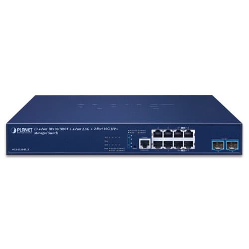 MGS-6320-8T2X — L3 4-Port 10/100/1000T + 4-Port 2.5G + 2-Port 10G SFP+ Managed Switch, vista 2
