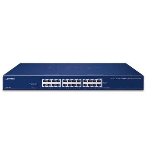 GSW-2401 — 24-Port 10/100/1000BASE-T Gigabit Ethernet Switch, vista 2