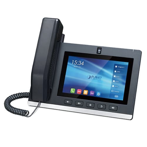 ICF-2000 — 7” Smart Media Android SIP Conference Phone with Full HD Camera and Touch Screen