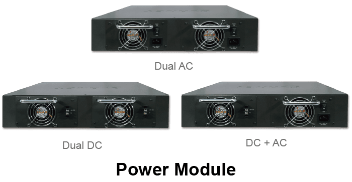 MC-1610MR / MC-1610MR48 — 16-Slot Managed Media Converter Chassis with Redundant Power Supply System, vista 9