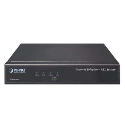 IPX-1100 — Internet Telephony PBX system (100 SIP User Registrations), vista 2