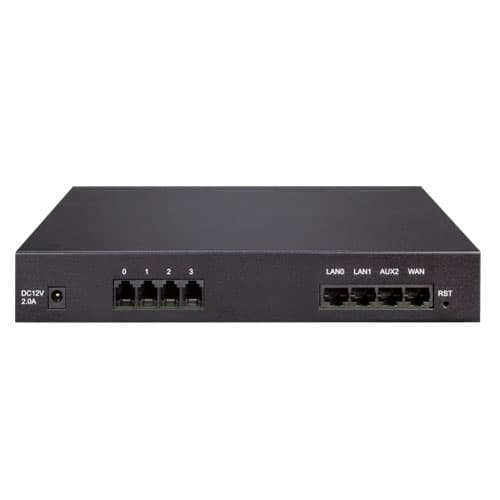 VGW-420FO — 4-Port SIP VoIP Gateway (4 FXO), vista 3