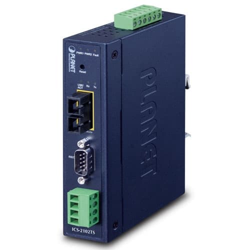 ICS-2105AT / ICS-2102T / ICS-2102TS — Industrial 1-port RS232/422/485 Serial Device Server with 1-Port 100BASE-FX SFP, vista 7