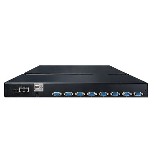 IKVM-210-08M — 17" 8-Port Combo VGA LCD IP KVM Switch, vista 3