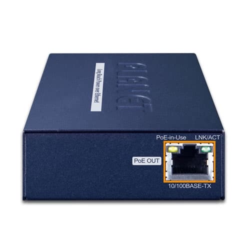 LRP-101C-KIT — 1-Port Long Reach PoE over coax Extender Kit (LRP-101CH + LRP-101CE), vista 4