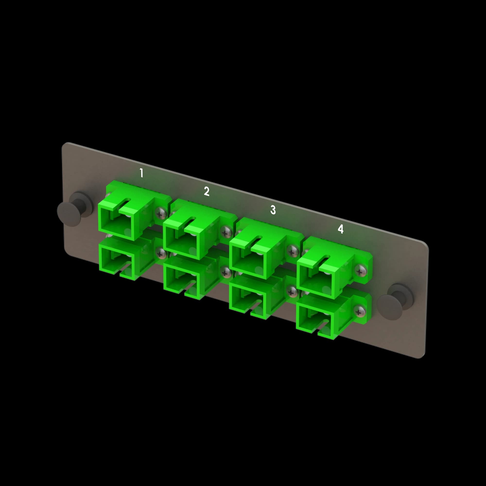 Bright Series | 8 SC Simplex Module | BM03, vista 2