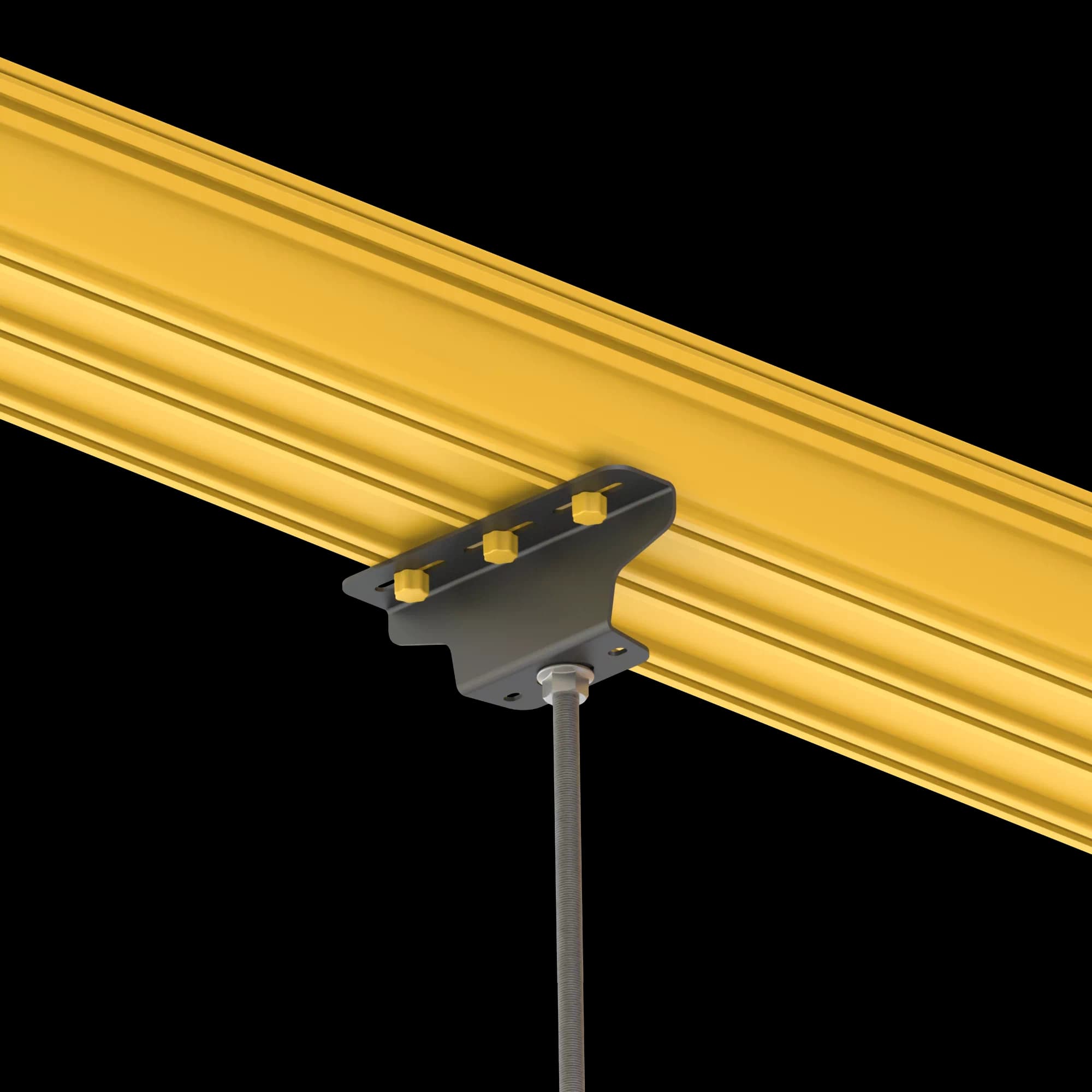 FDS_200mm Center Supported Mounting Bracket, vista 2